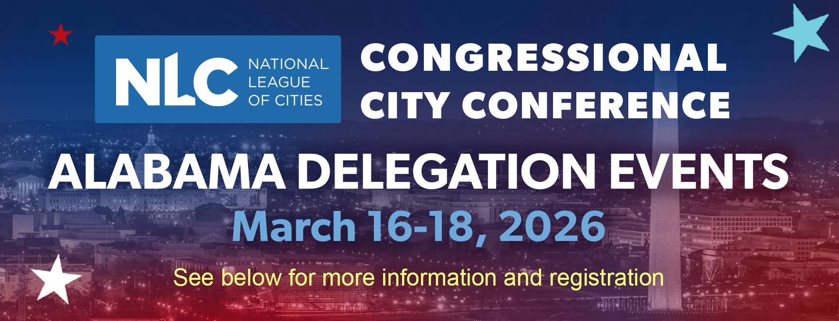 2026 NLC Congressional City Conference Events